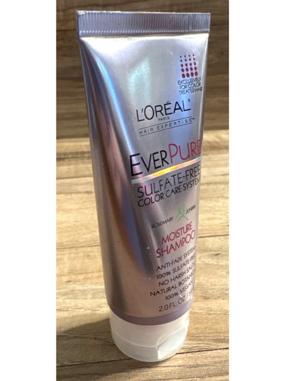 LOréal EverPure Sulfate-Free Moisture Shampoo For Color Treated Hair Rosemary &